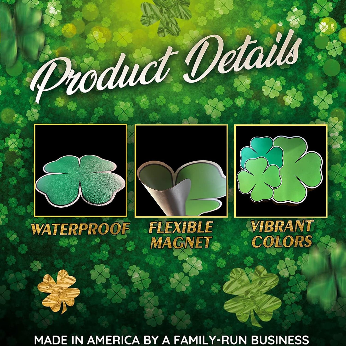 St Patrick's Shamrock Garage Magnets (20084)