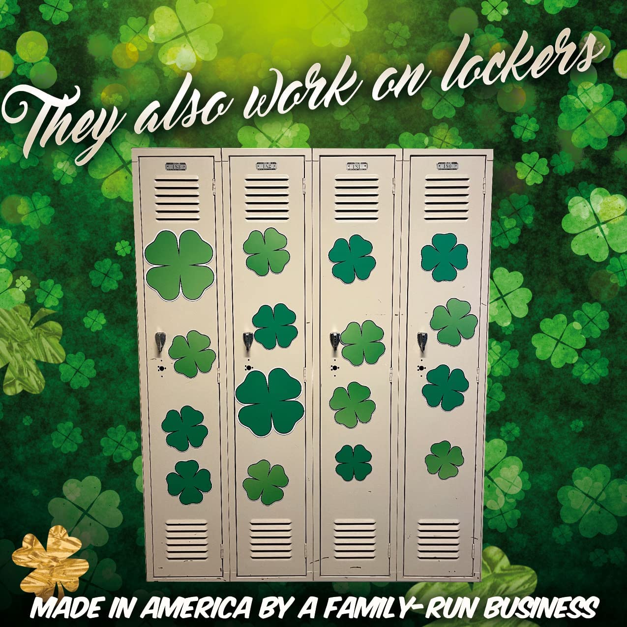 St Patrick's Shamrock Garage Magnets (20084)