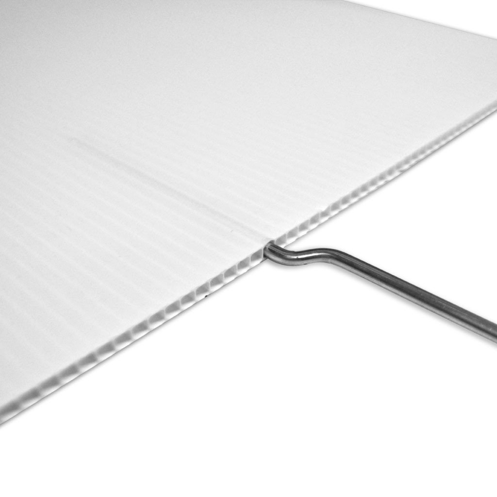 Voter Parking Here Sign - 18"x24" Corrugated Plastic with EZ Stakes