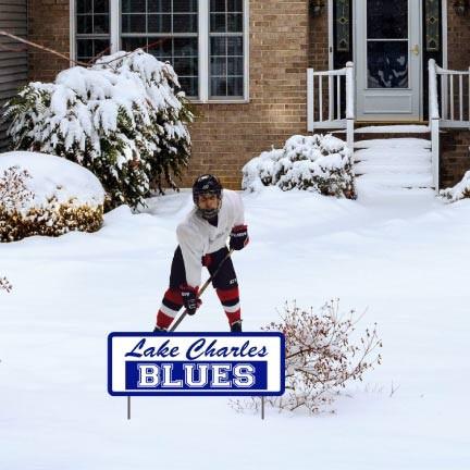 Team Pedestal Yard Signs