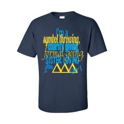 Tri Delta 'I'm a... Tri Delta' Standard T-shirt - FREE SHIPPING