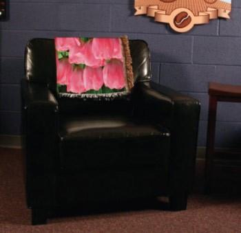 Tulip Mother's Day Woven Throw Blanket