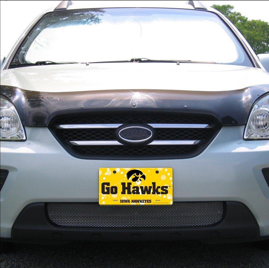 University of Iowa Go Hawks License Plate