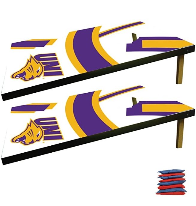University of Northern Iowa Cornhole Bag Toss