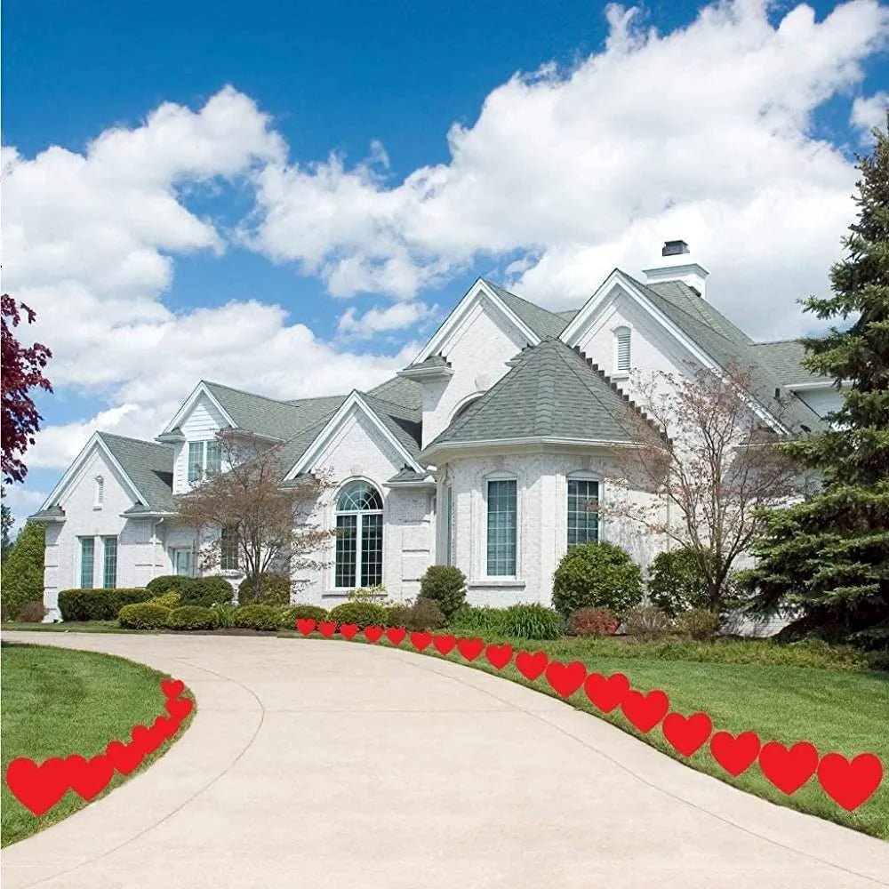 Valentine's Day Red Hearts Décor Bundle