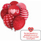 Valentines Yard Signs Filler | 23.5" Balloons and Presents | 8 Pc Set