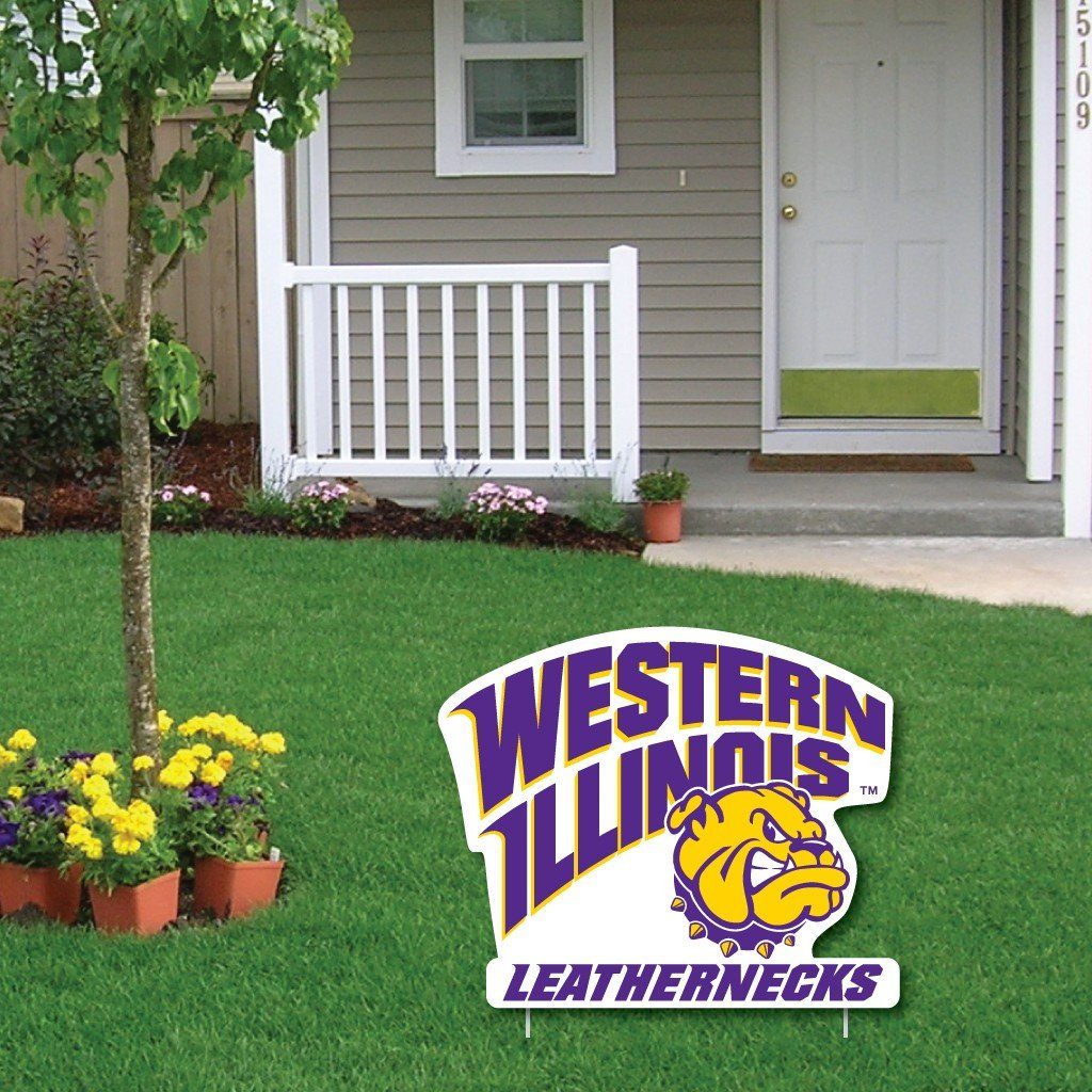 Western Illinois University Yard Sign