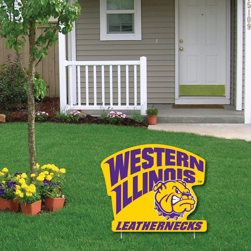 Western Illinois University Yard Sign