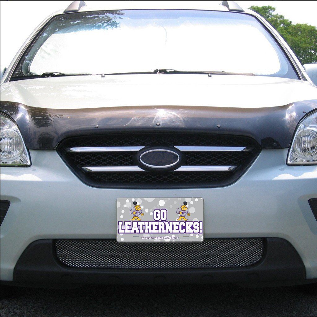 Western Illinois University - License Plate - Go Leathernecks!