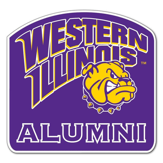 Western Illinois “ Alumni Shaped Magnet