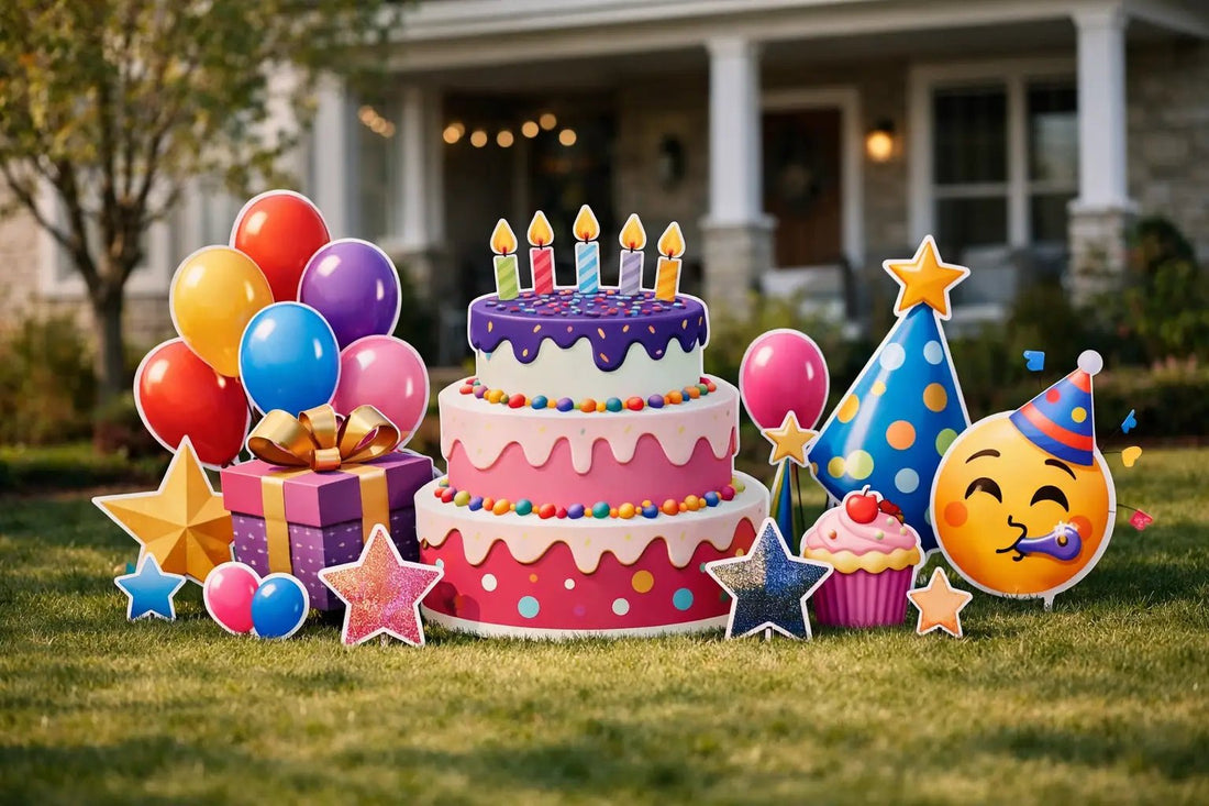 17 Birthday Yard Card Ideas That Stand Out - VictoryStore.com