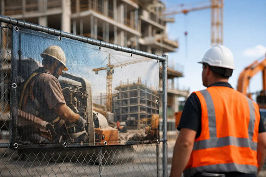 Contractor Mesh Banners That Get Seen - VictoryStore.com