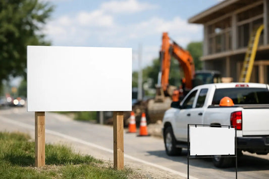 Outdoor Signs for Contractors That Get Seen - VictoryStore.com