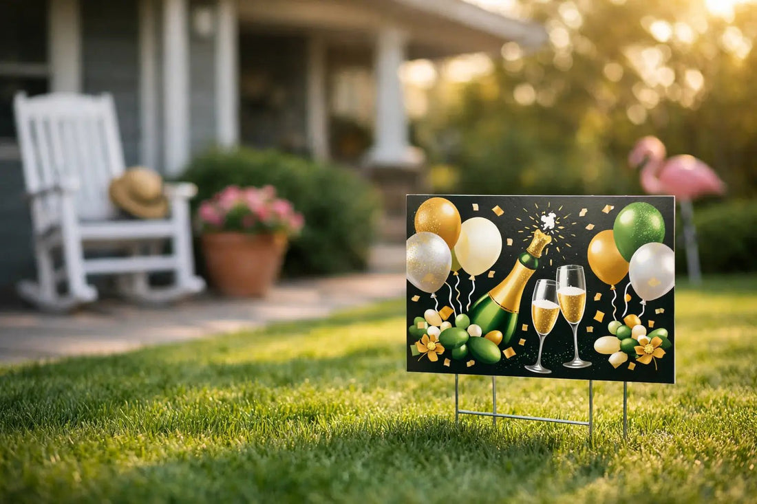 Retirement Yard Signs That Get Noticed - VictoryStore.com