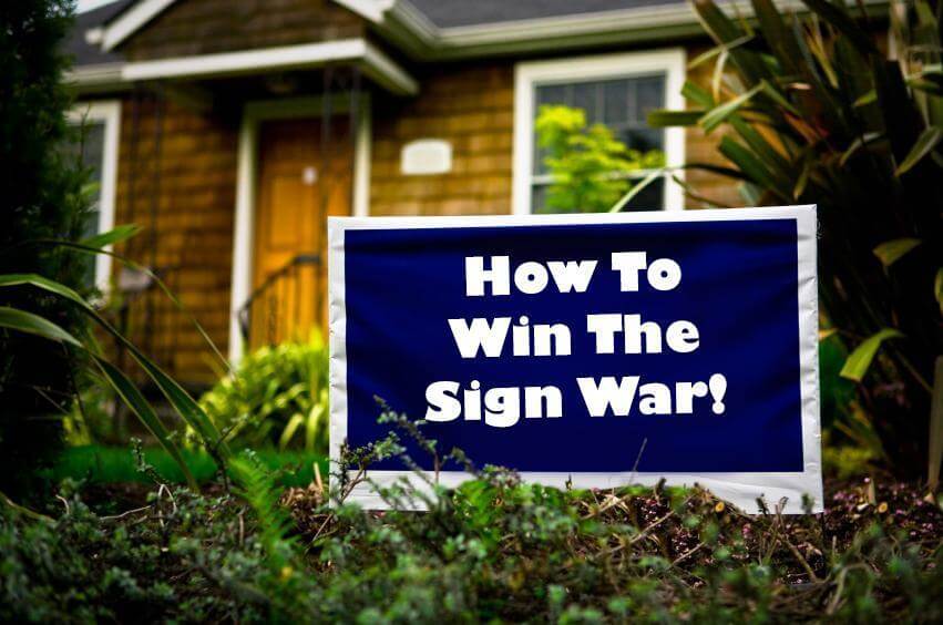 Winning with Yard Signs - VictoryStore.com
