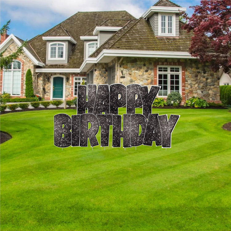 Birthday Yard Decorations, Signs, and Letters