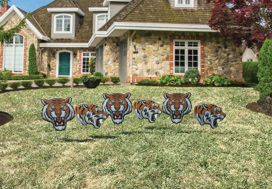 School Mascot Yard Card Decorations - VictoryStore.com