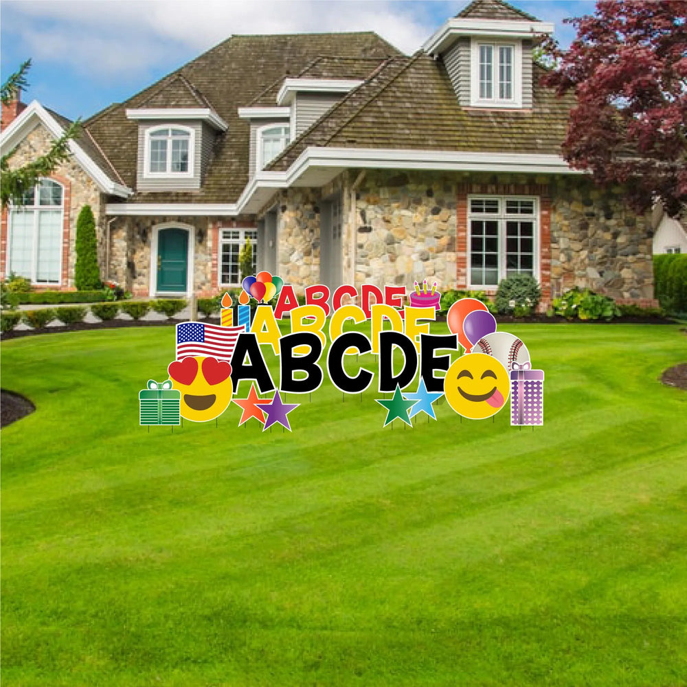 Yard Letters For Your Yard Card Business | FREE Shipping – VictoryStore.com