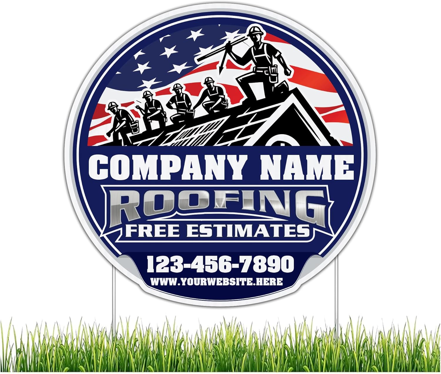 Contractor Yard Sign Bundles | $99 Custom 10-Packs – VictoryStore.com
