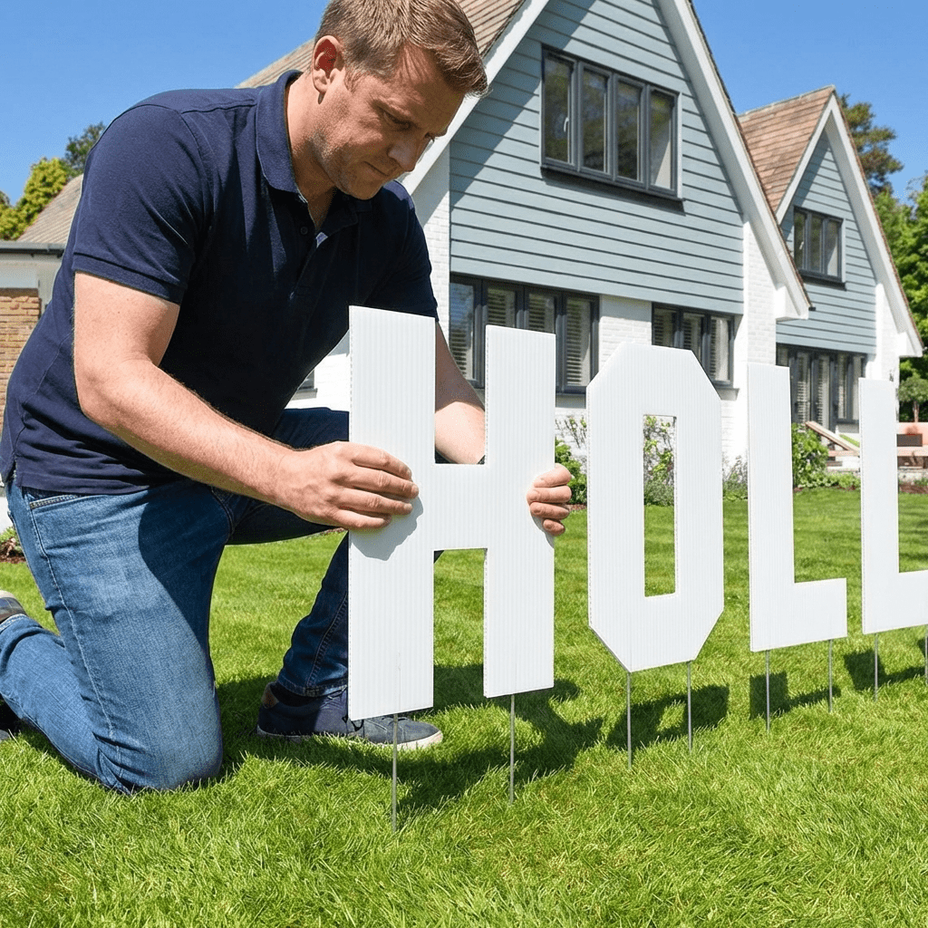 18 - Inch Hollywood Yard Sign Letters