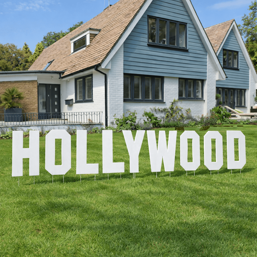 18 - Inch Hollywood Yard Sign Letters