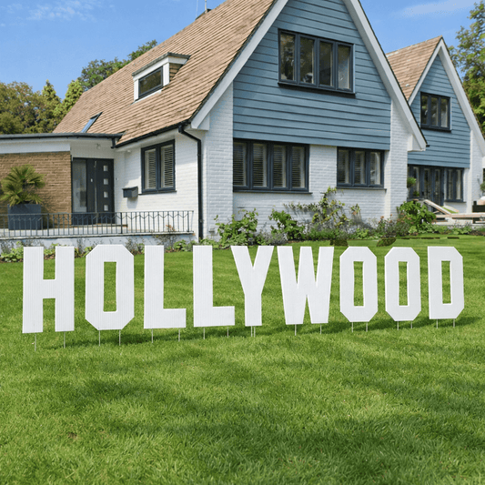 18 - Inch Hollywood Yard Sign Letters