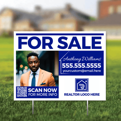 18"x24" Custom Realtor Yard Signs