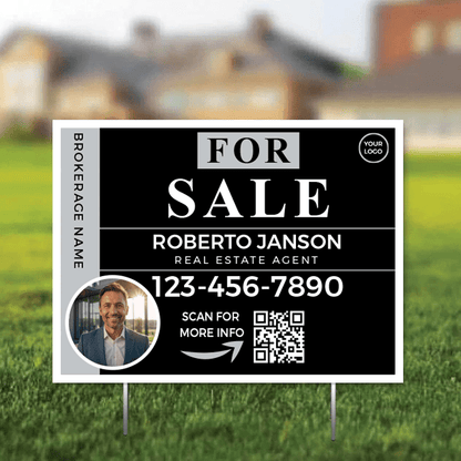 18"x24" Custom Realtor Yard Signs