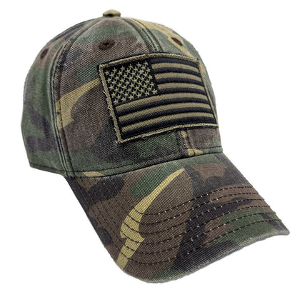 GWBPC Camo USA Flag Cap