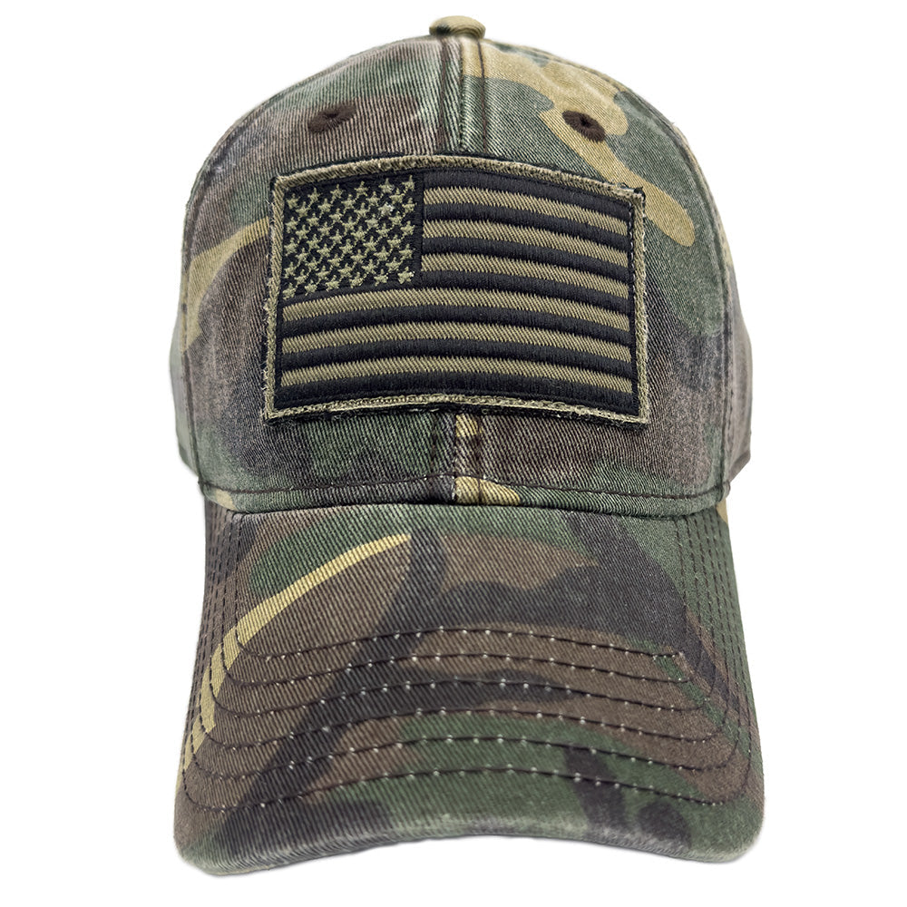 GWBPC Camo USA Flag Cap