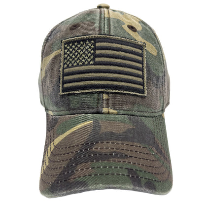 GWBPC Camo USA Flag Cap