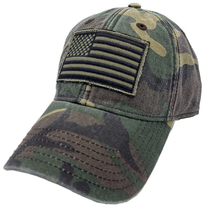 GWBPC Camo USA Flag Cap