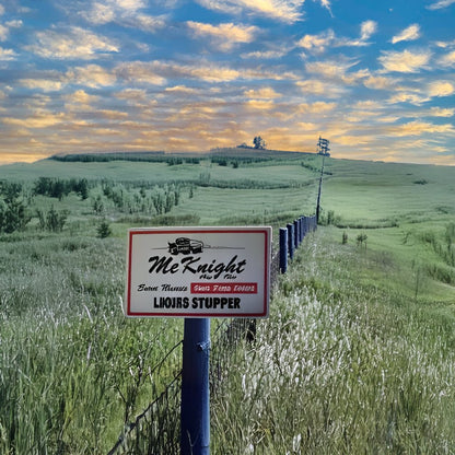 2' x 3' White Field Plot Signs