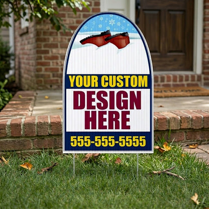 21"x32.8" Dome Shaped Yard Sign