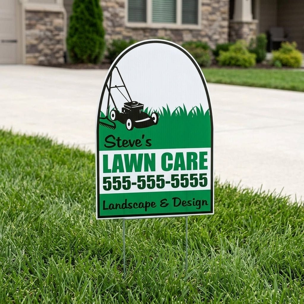 21"x32.8" Dome Shaped Yard Sign