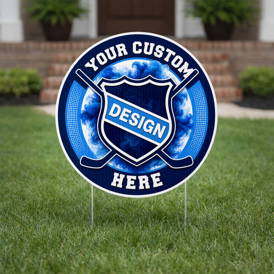 22" Custom Round Yard Signs