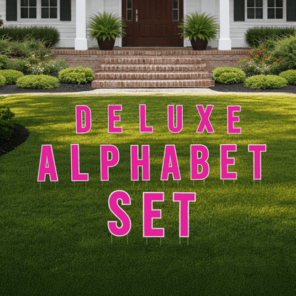 22.75" Bebas Solid Color Deluxe Alphabet Set - 130 pcs