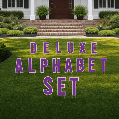 22.75" Bebas Solid Color Deluxe Alphabet Set - 130 pcs