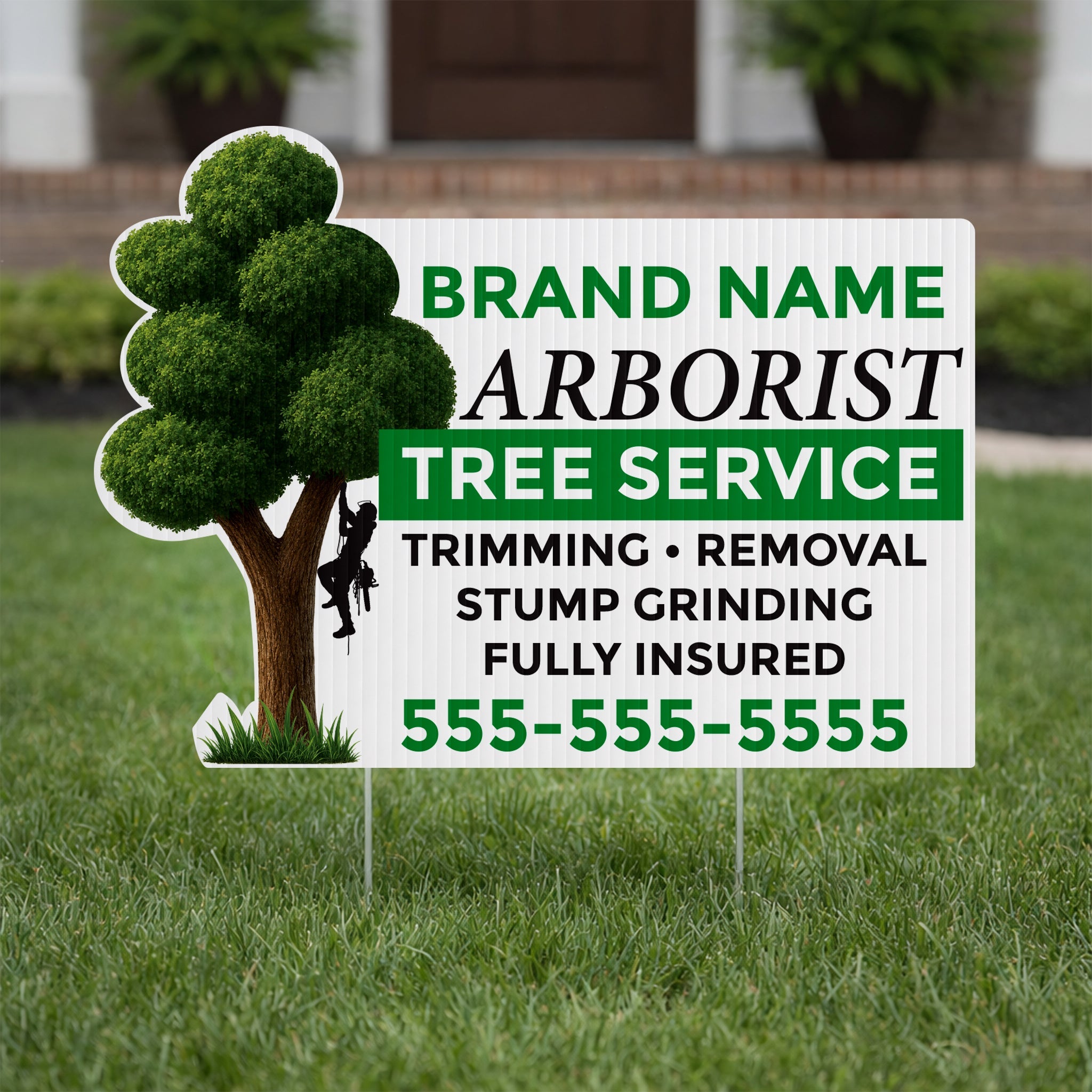 Tree Rescue Sign Tree Shaped Yard Sign | VictoryStore – VictoryStore.com