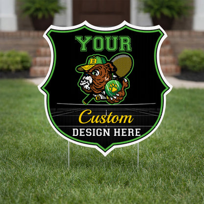 22x22" Custom Shield Shaped Yard Sign