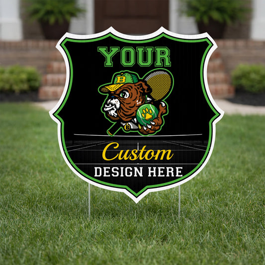 22x22" Custom Shield Shaped Yard Sign
