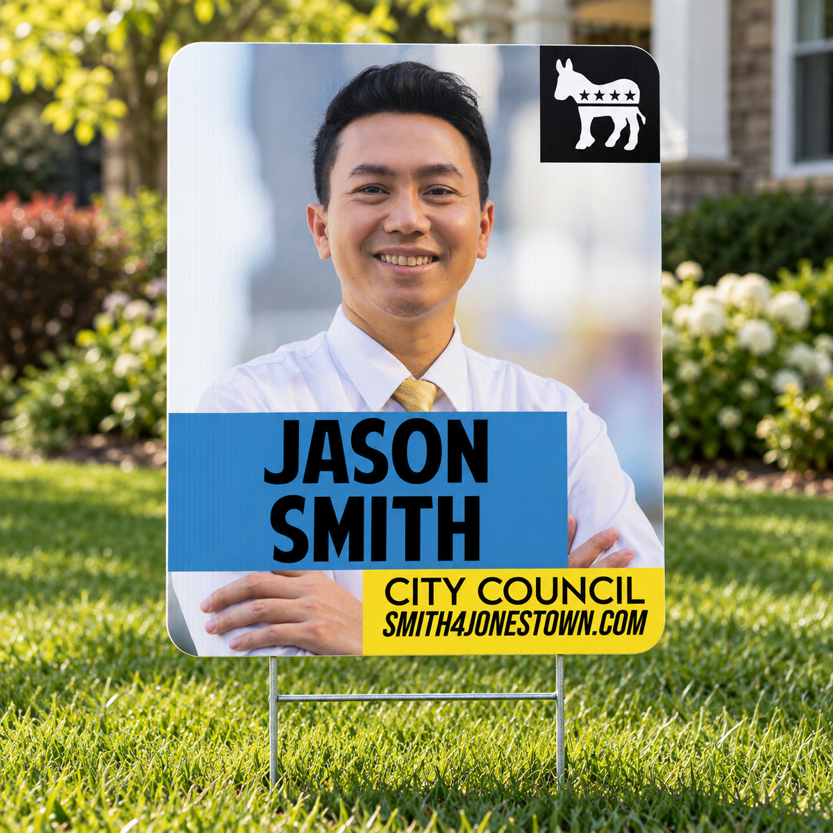 23.5x17.5 Political Yard Sign, The Image Victory