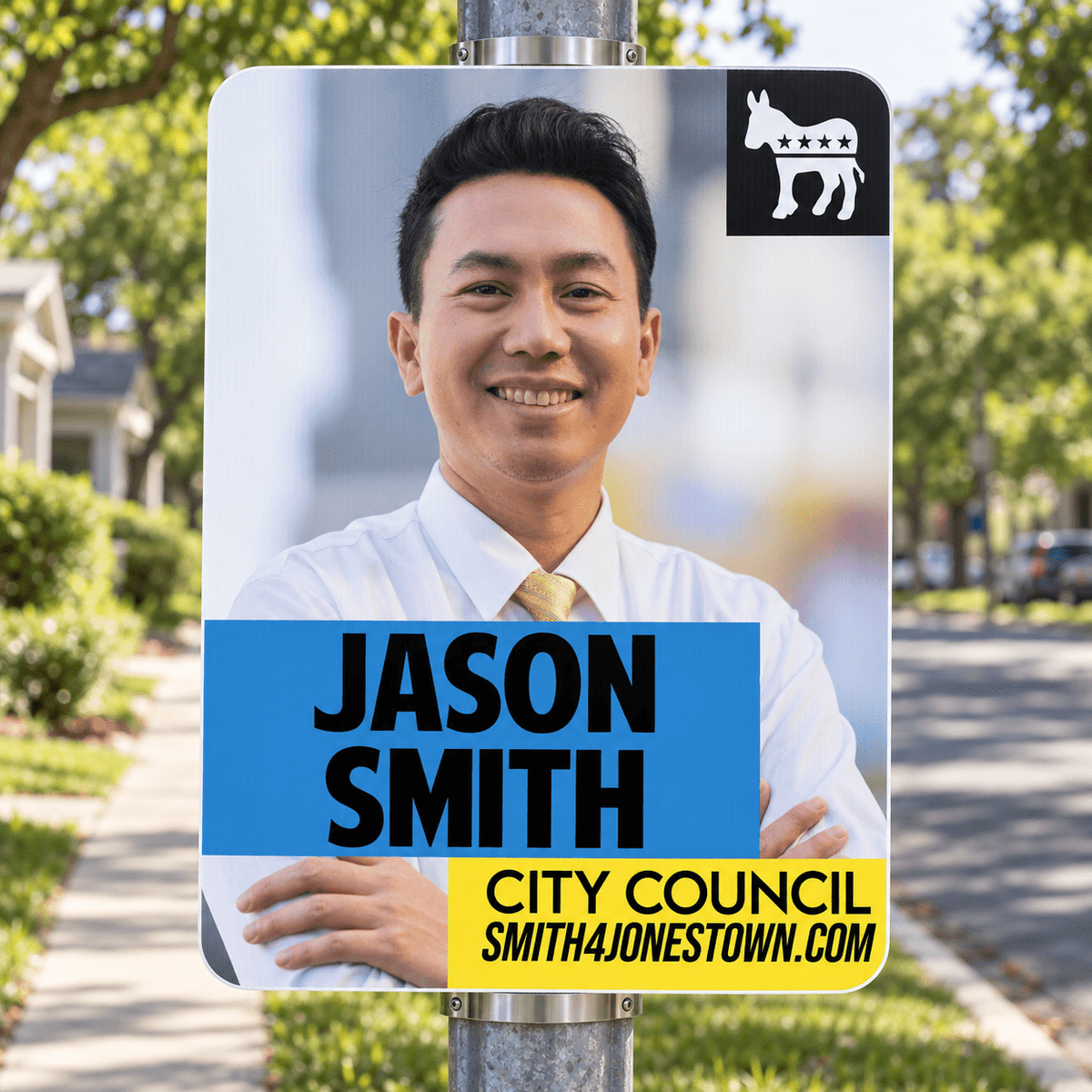 23.5x17.5 Political Yard Sign, The Image Victory