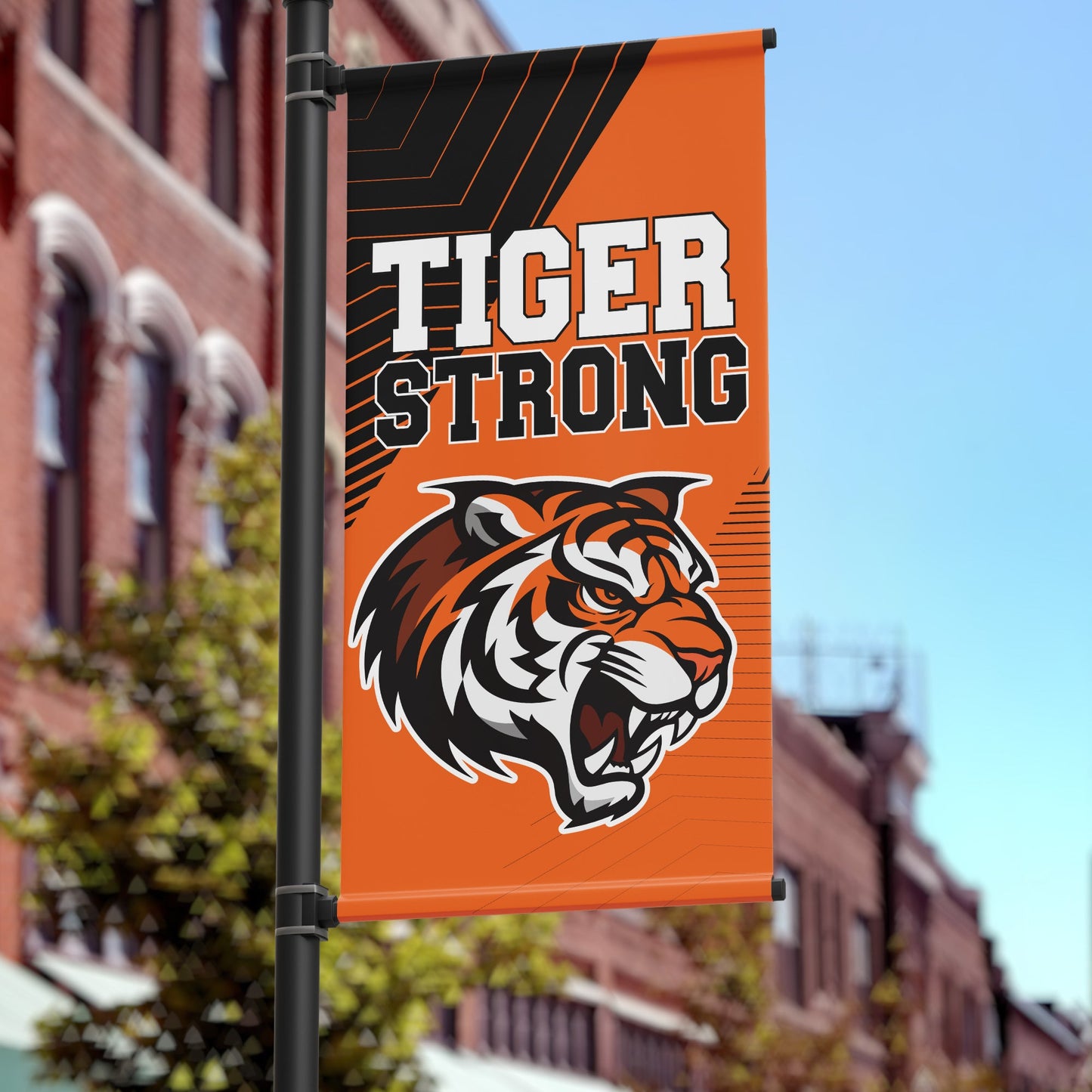 24"x48" Custom School Pole Banner