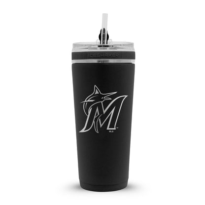 Officially Licensed Miami Marlins 26oz Flex Bottle