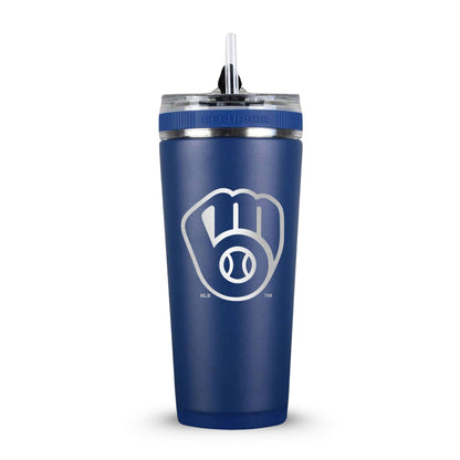 Officially Licensed Milwaukee Brewers 26oz Flex Bottle
