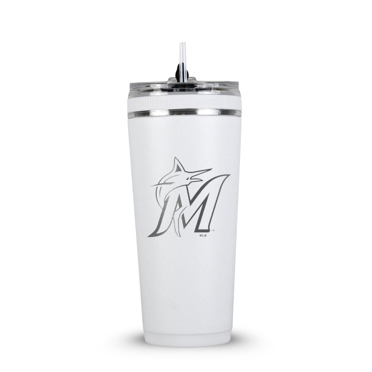 Officially Licensed Miami Marlins 26oz Flex Bottle