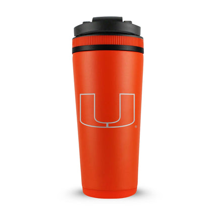 Officially Licensed University of Miami 26oz Ice Shaker