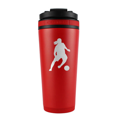 Ronaldinho 26oz Ice Shaker - Red