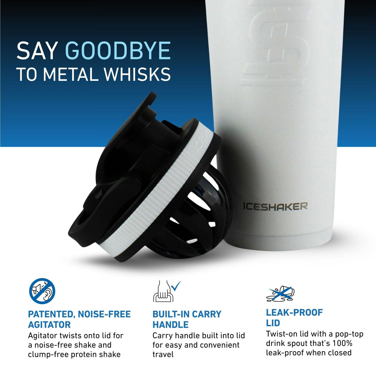 Officially Licensed Detroit Lions 26oz Ice Shaker